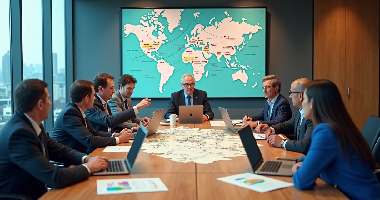 Prefeitos reunidos em mesa discutindo consórcio municipal no Paraná